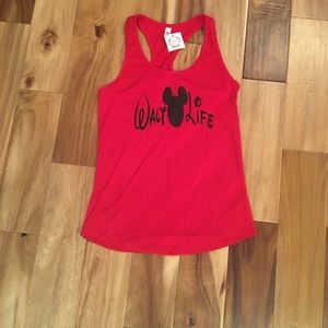 Disney racerback L tank top